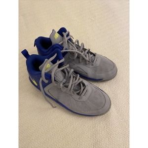 Nike Dual Fusion Basketball Shoes, Men / Youth Sz: 7Y, Gray, Blue, Green
